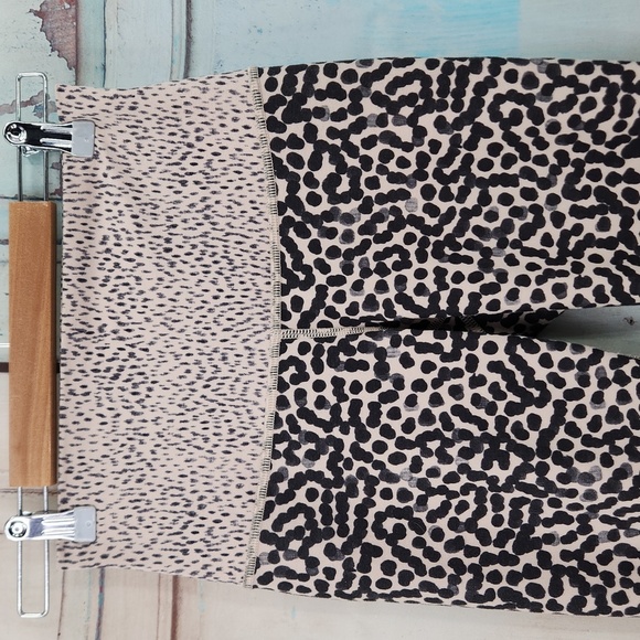 Lululemon Wunder Crop II (Roll Down) Ace Spot Grain / Dottie - Picture 5 of 6